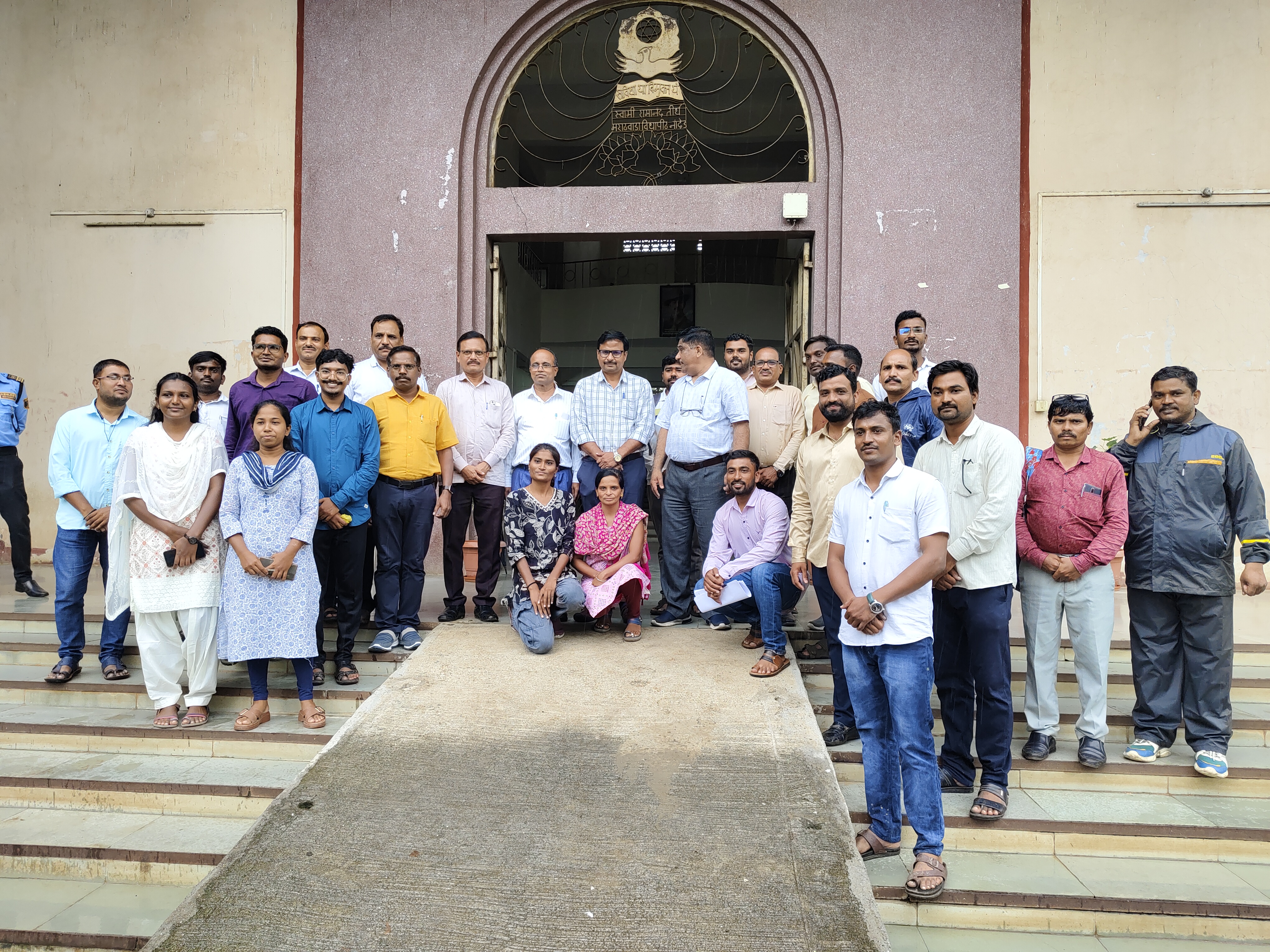 Photoshoot at SRTMU Nanded